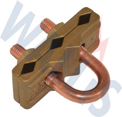 An image of the Wallis 3 way u bolt clamp