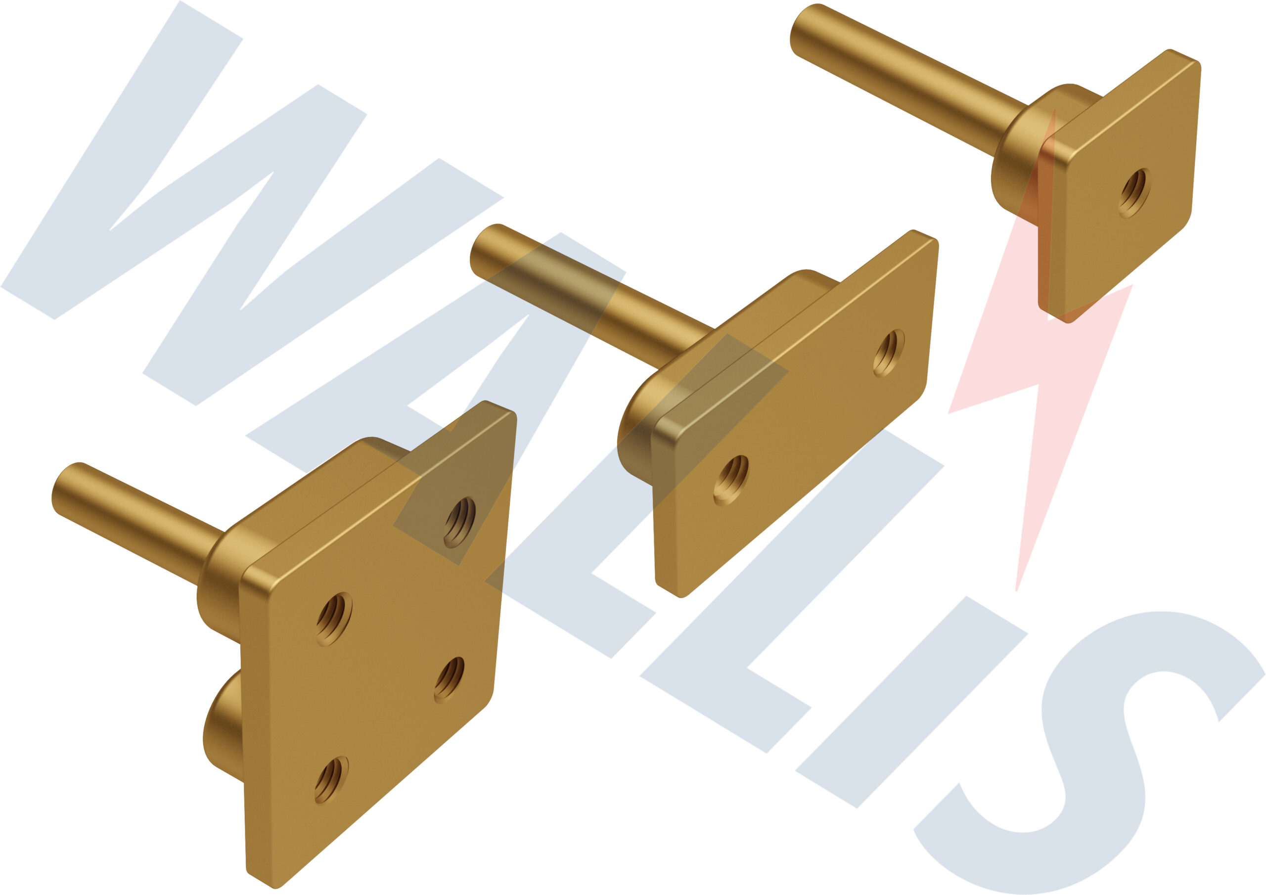 An image of 3 Wallis earth bonding points