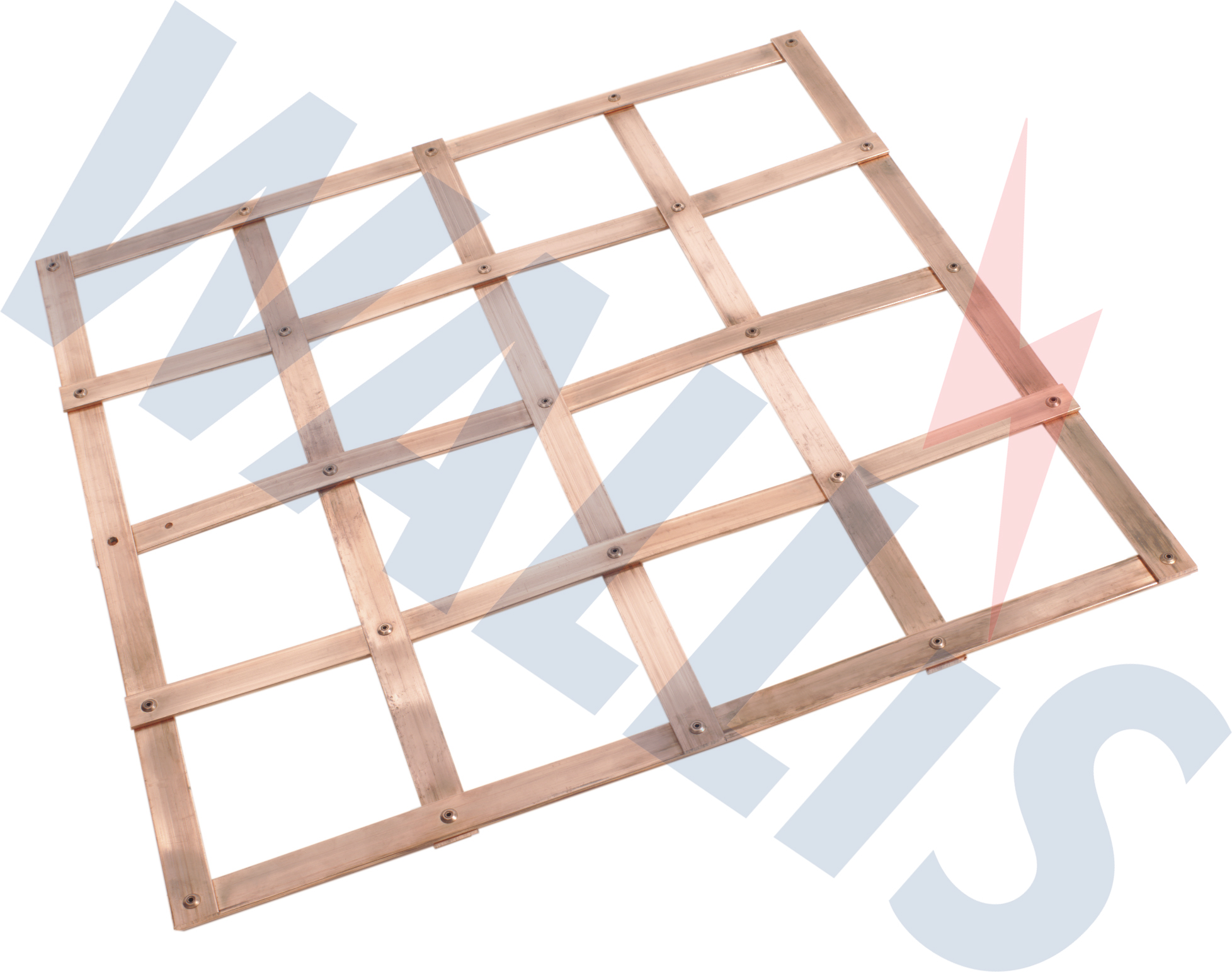 An image of the Wallis solid copper lattice mat