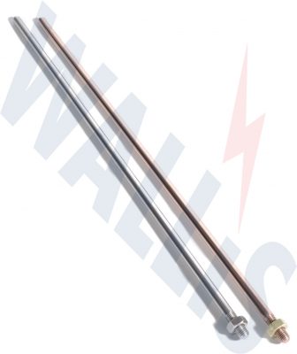 An image of a copper and aluminium Wallis air rods