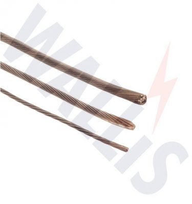 An image of the Wallis bare stranded copper conductor