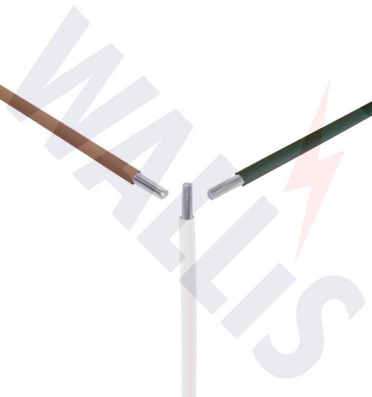 An image of the Wallis pvc covered solid circular aluminium conductor