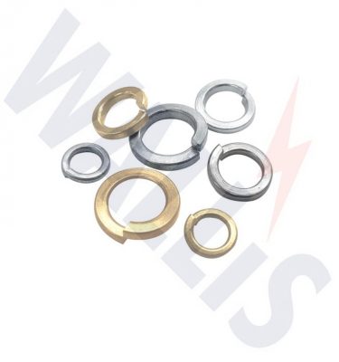 An image of the Wallis phosphor bronze and stainless steel spring washers