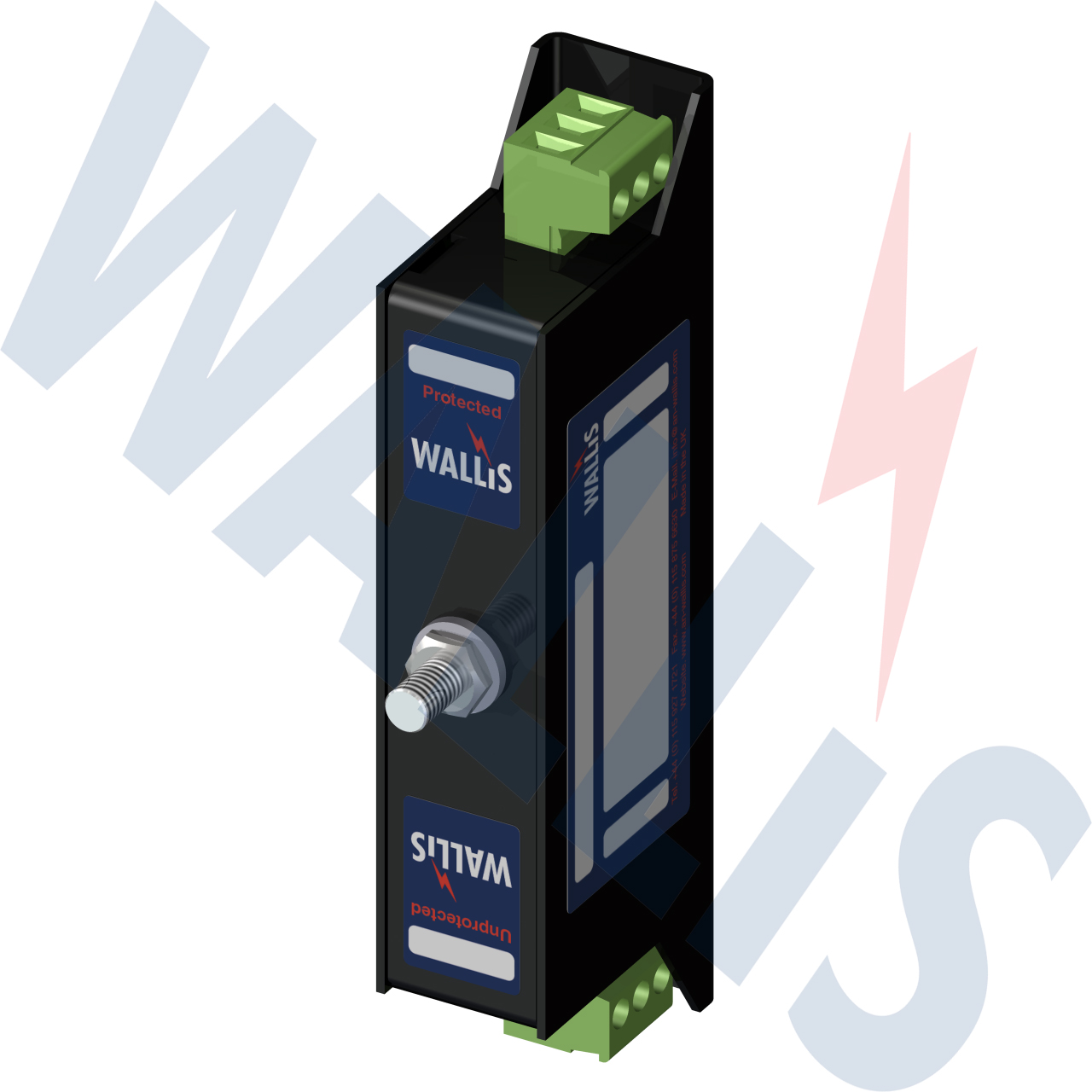 The WSP240-5A Wallis mains single circuit protection surge protector