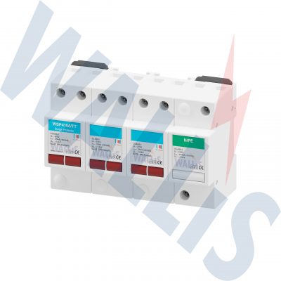 The WSP415-I-TT Wallis mains distribution protection surge protector