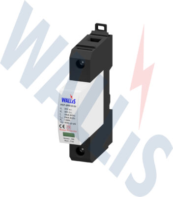 The WSP-A1SPM-20-30R Wallis low voltage type 2 surge protector