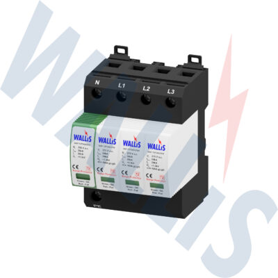 The WSP-T2PDM3-20-50-275R Wallis mains distribution surge protector