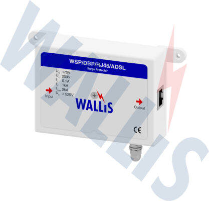 The WSP-DBP-RJ45-ADSL Wallis data line surge protector