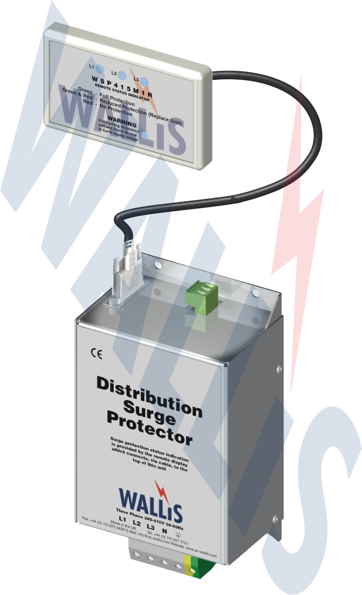 An image of a Wallis mains distribution surge protector