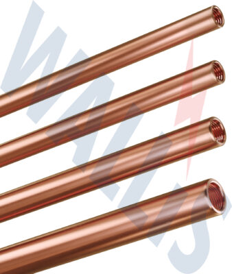 An image of the Wallis Solid Copper Earth Rods