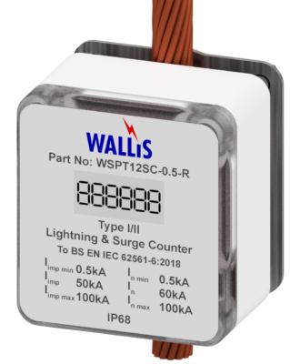Surge Counter for Tape or round conductors