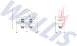 A dimensional drawing of the Wallis ERU370